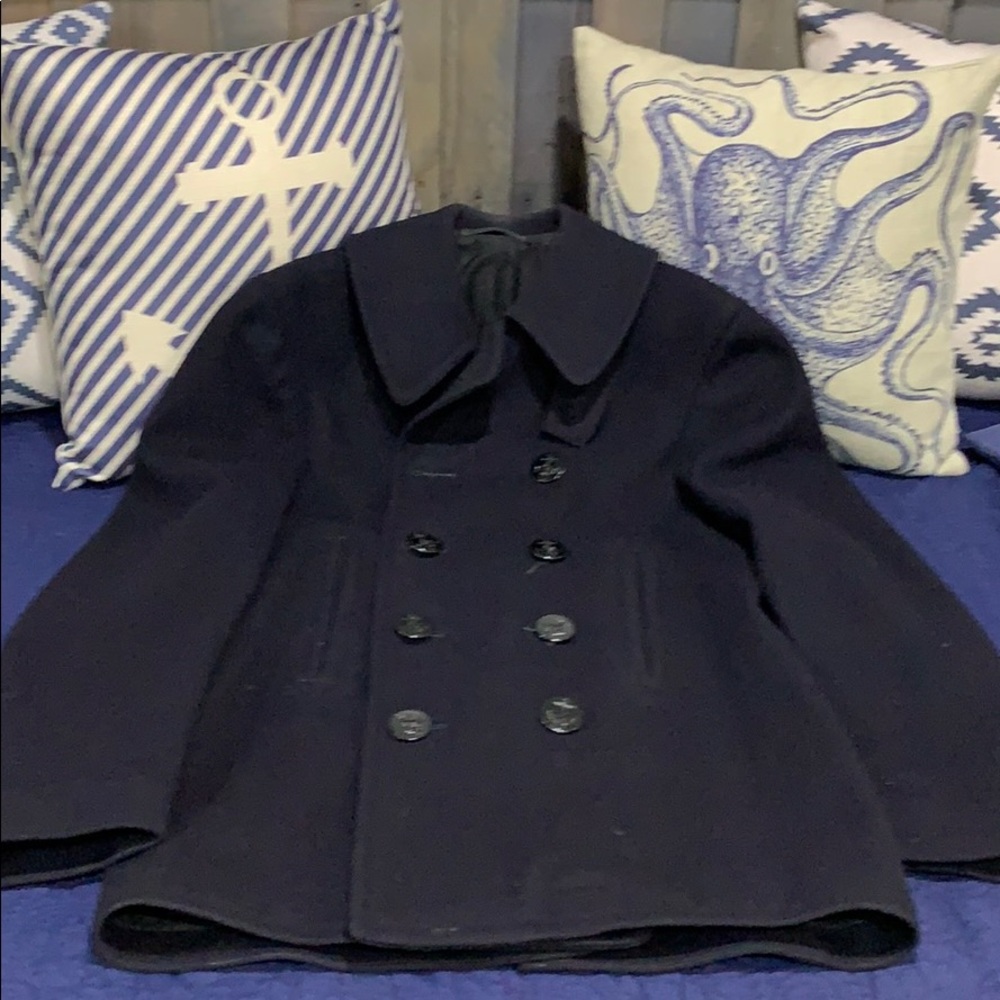 COPY - Real deal Navy pea coat